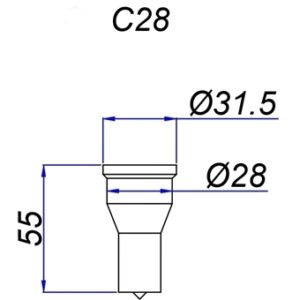 Punzone C28 - Ficep -