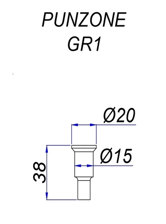 Punzone GR1 - Mubea Sunrise -