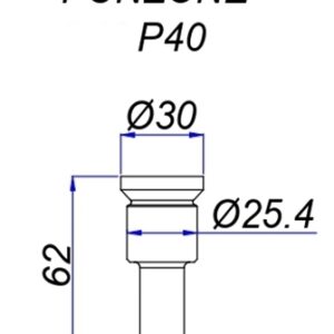 Punzone P40 - Imac -